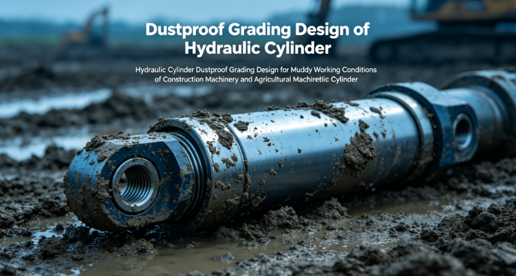 Progettazione di classificazione antipolvere del cilindro idraulico per costruzioni fangose ​​e condizioni di lavoro agricole