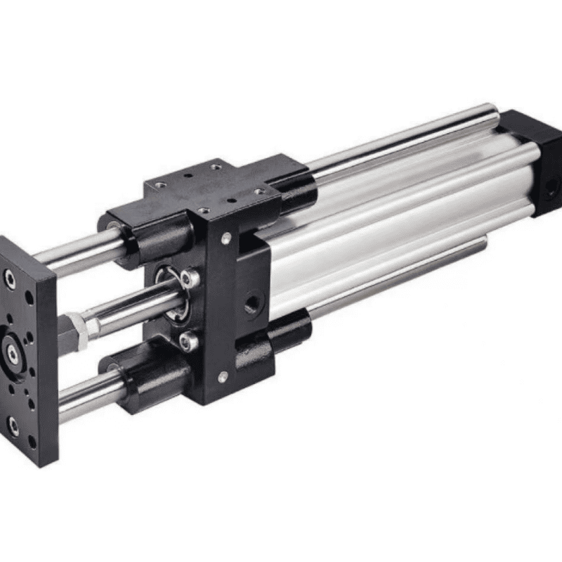 Martinetto idraulico cavo a semplice effetto da 50 tonnellate con controdado