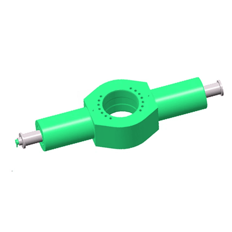 Cilindro per pressa idraulica a doppio effetto