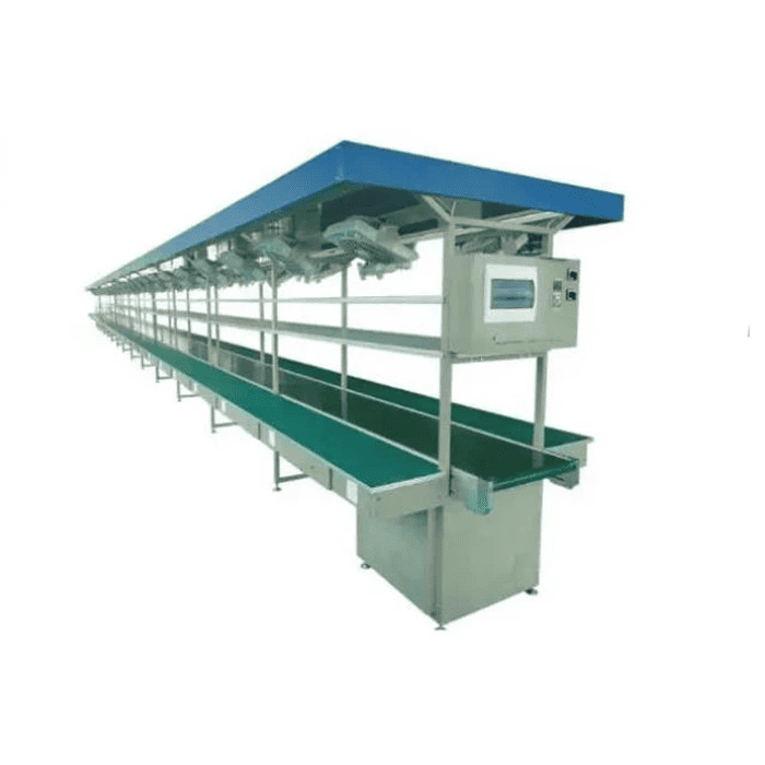 Linea di assemblaggio di parti elettroniche