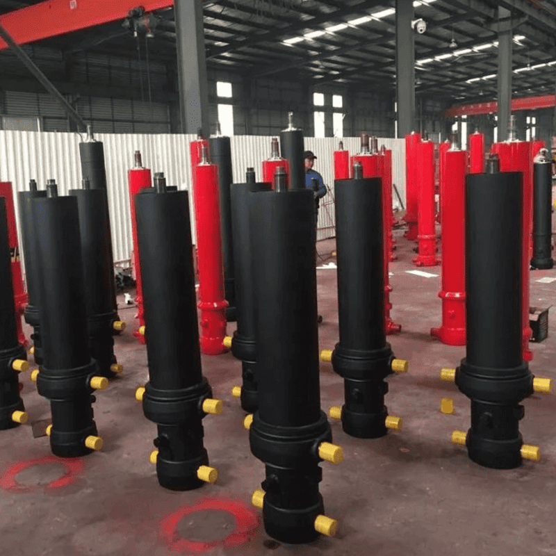 FEE-5TG-E191*4826 Cilindro idraulico multistadio montato frontalmente